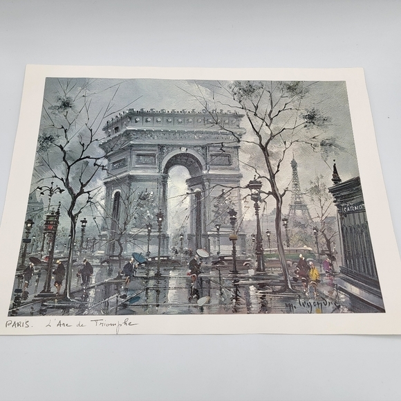 Vintage Paris Prints Set of 2 #2111 - Picture 5 of 14